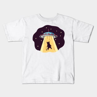 unicorn cats cutes Kids T-Shirt